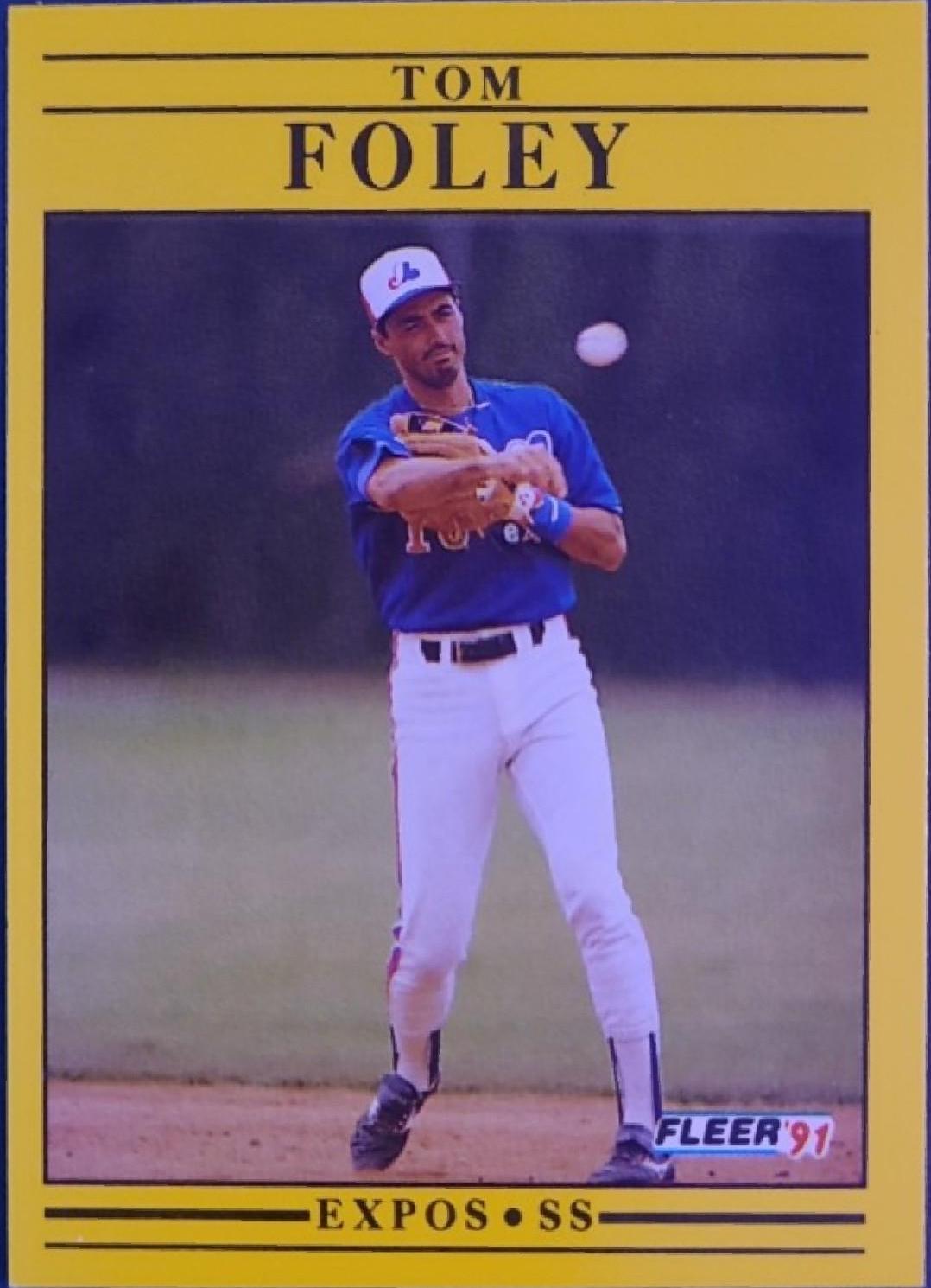 Tom Foley #230 Prices | 1991 Fleer | Baseball Cards
