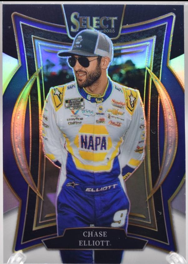 Chase Elliott [Black White Prizm] #90