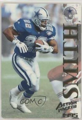 Emmitt Smith #2 Football Cards 1995 Action Packed