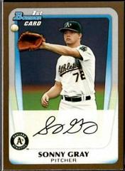 Sonny Gray [Chrome Gold Refractor] #BDPP35 Baseball Cards 2011 Bowman Draft Prospects Prices