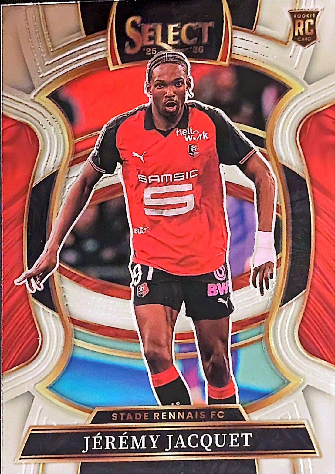 Jeremy Jacquet #74 2025 Panini Select Ligue 1 Soccer