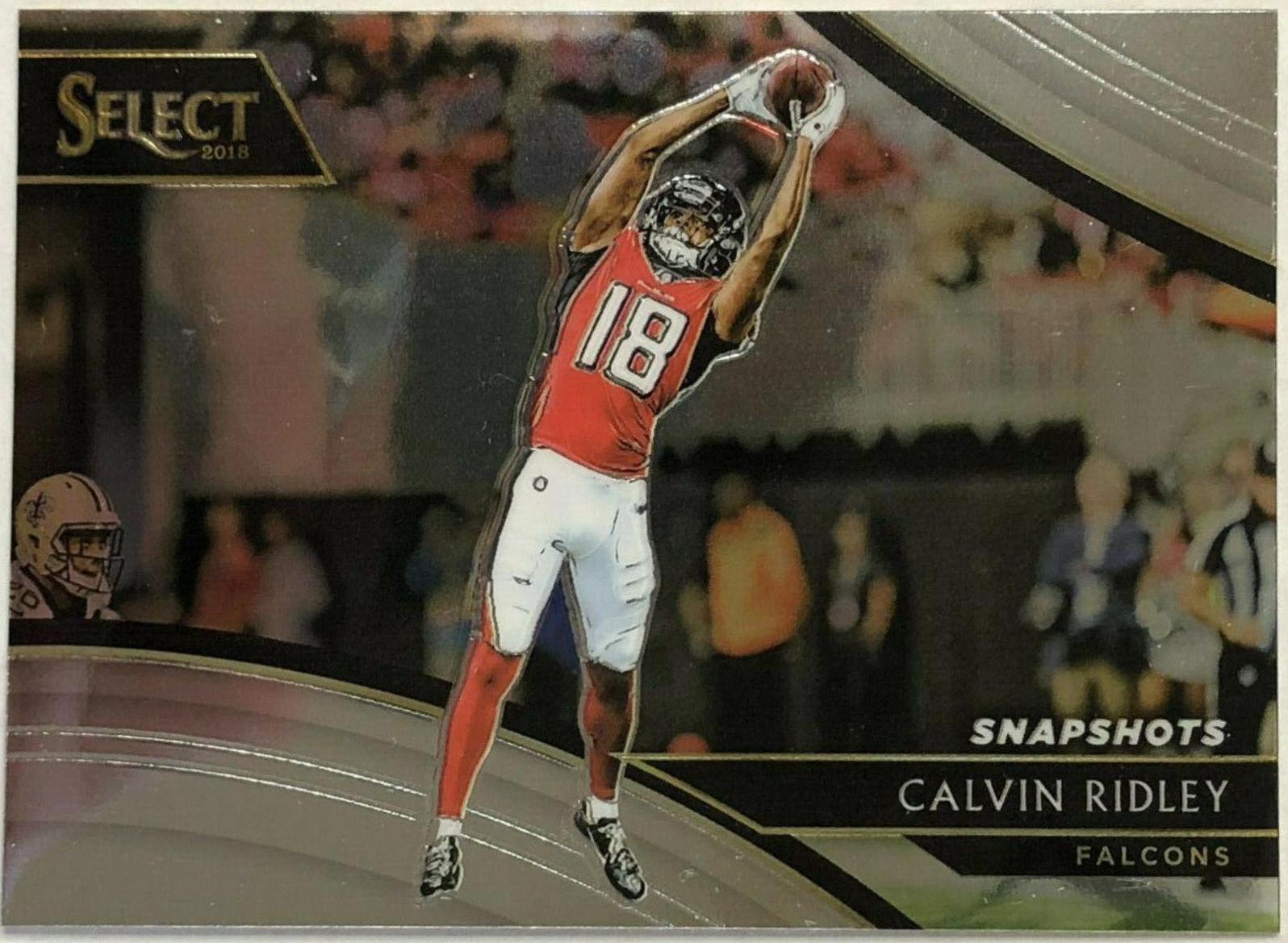 Calvin Ridley #SN-10 Football Cards 2018 Panini Select Snapshots