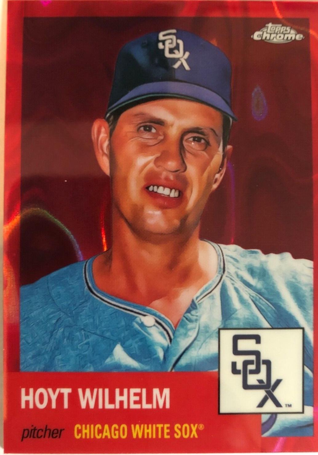 Hoyt Wilhelm [Red Lava Refractor] #114
