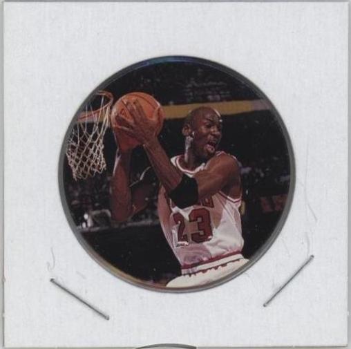 Michael Jordan #18 1995 Upper Deck Jordan Milk Caps Basketball