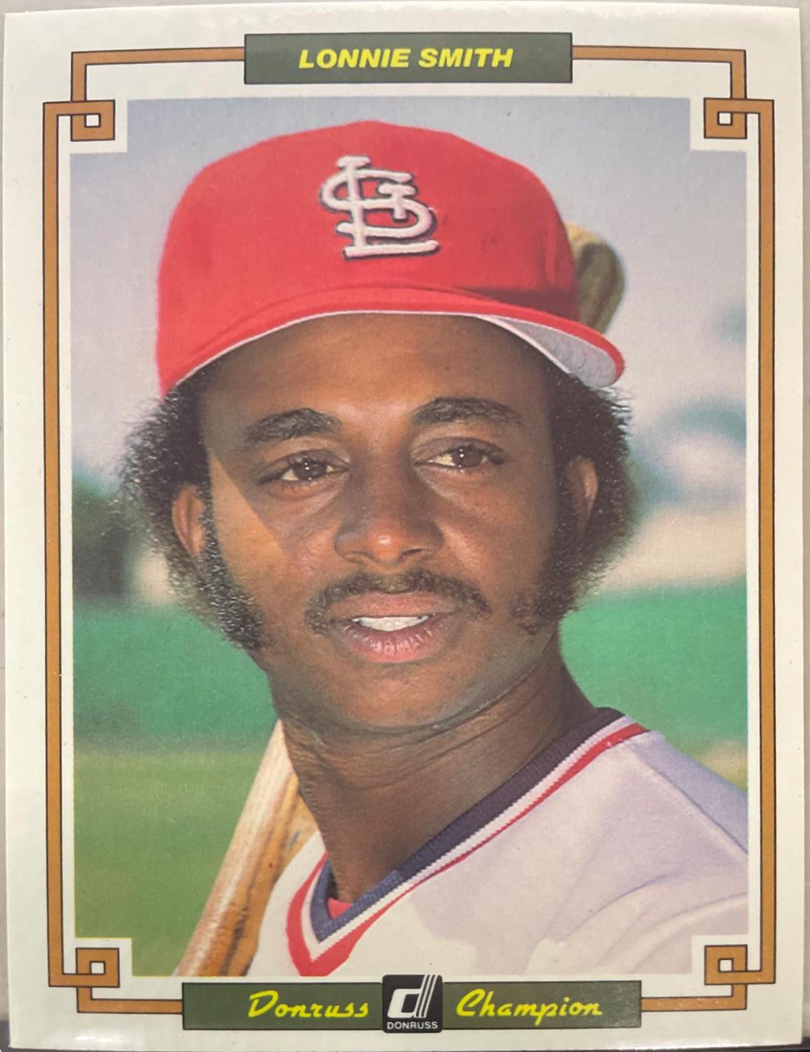 Lonnie Smith #23 Baseball Cards 1984 Donruss Champions