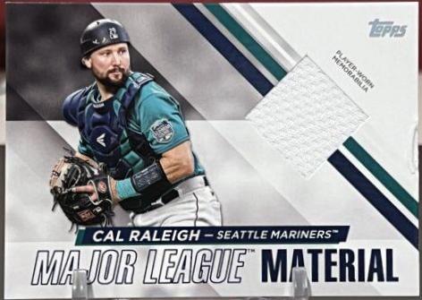 Cal Raleigh #MLM2-CRA 2024 Topps Major League Material Baseball