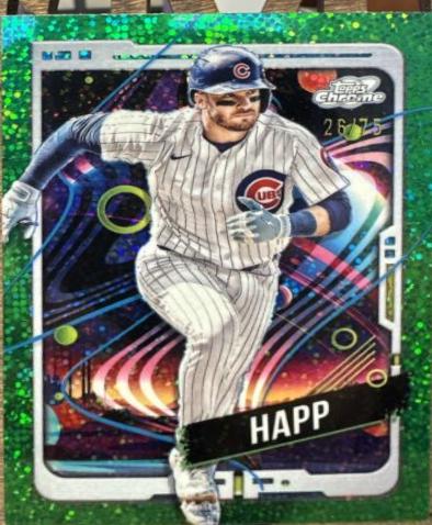 Ian Happ [Green Space Dust Refractor] #192