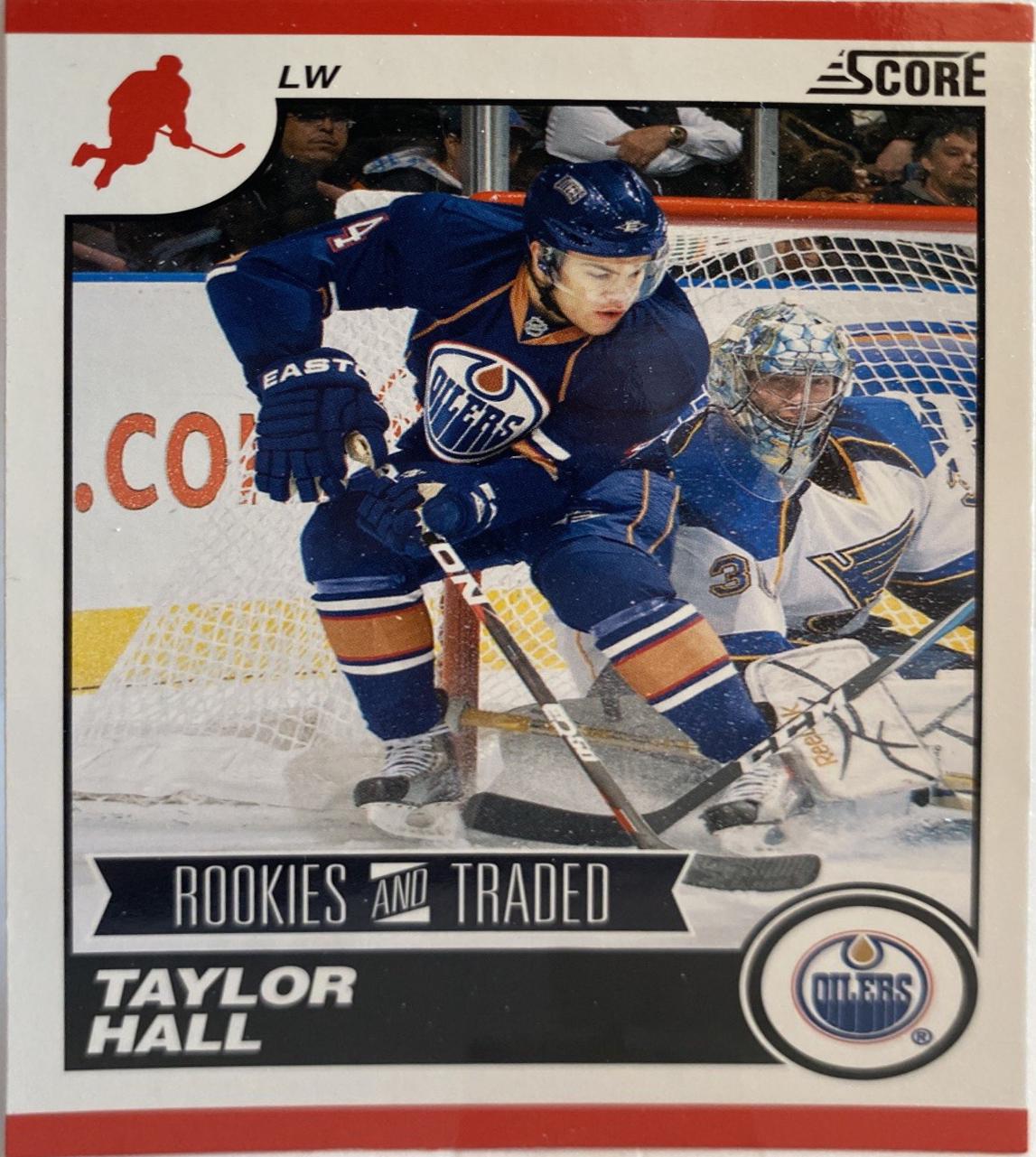 Taylor Hall #560 Hockey Cards 2010 Panini Score