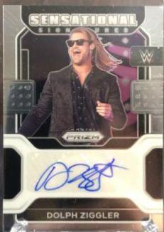 Dolph Ziggler #SS-DZG Wrestling Cards 2022 Panini Prizm WWE Sensational Signatures