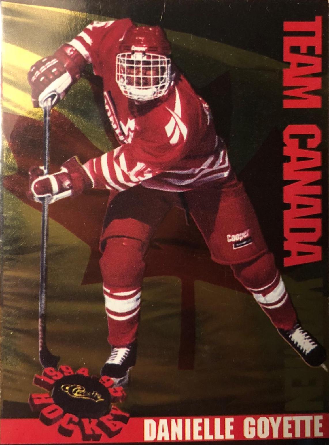 Danielle Goyette #W7 Hockey Cards 1994 Classic Women of Hockey