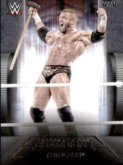Triple H #GS-16 Wrestling Cards 2021 Topps WWE Undisputed Grand Slam Champions