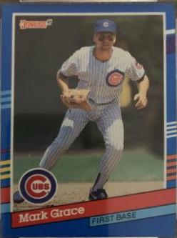 Mark Grace #199 Baseball Cards 1991 Donruss