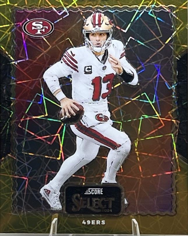 Brock Purdy [Gold Prizm] #13