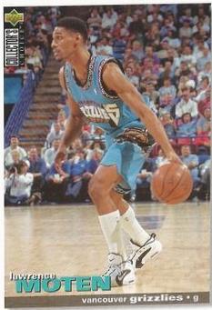 Lawrence Moten #277 Basketball Cards 1995 Collector's Choice