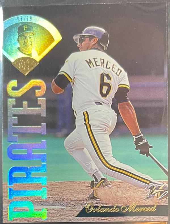 Orlando Merced #251 Baseball Cards 1995 Leaf