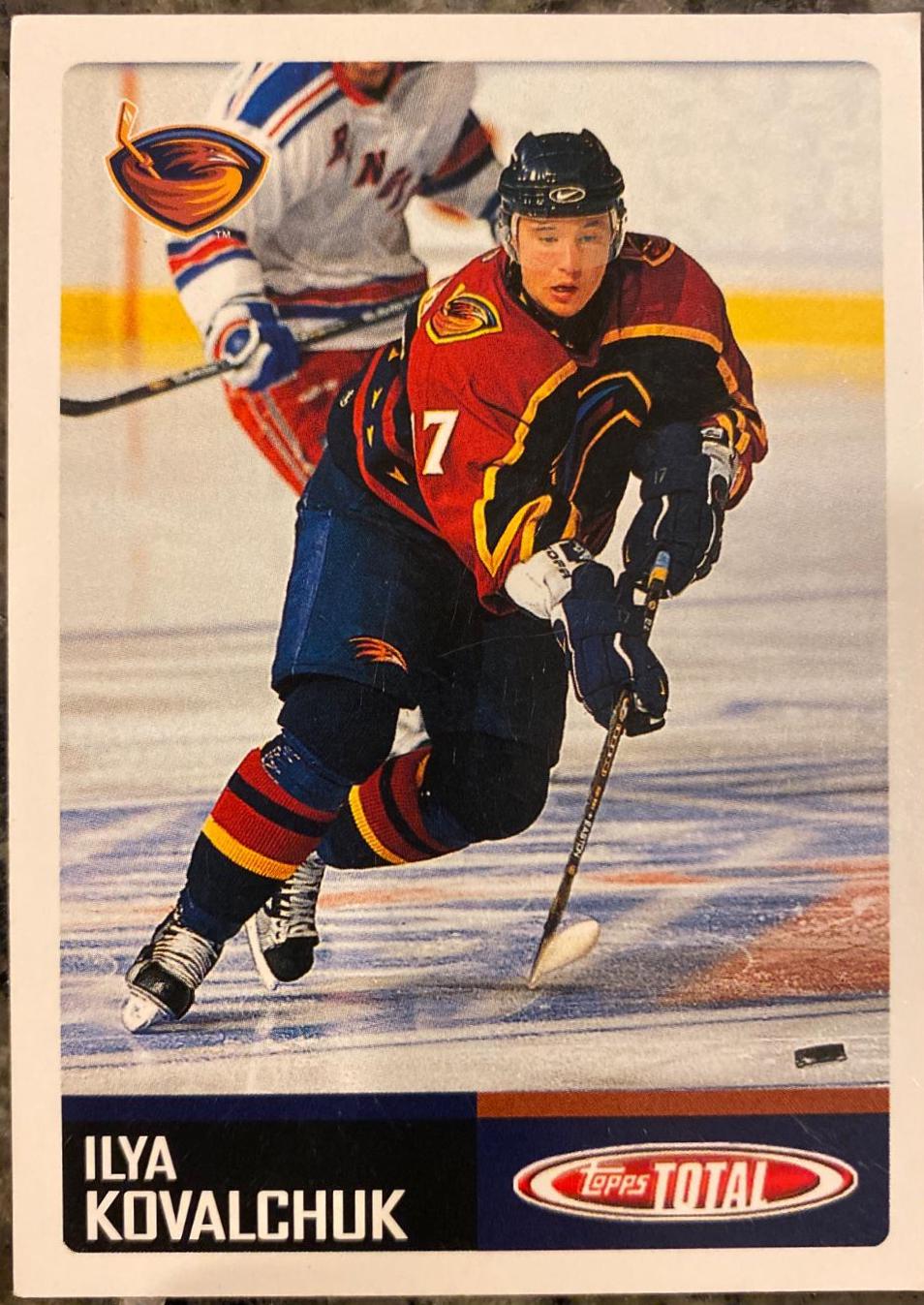 Ilya Kovalchuk #TTC1 Hockey Cards 2002 Topps Total Team Checklist