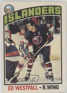 Ed Westfall #11 Hockey Cards 1976 O-Pee-Chee