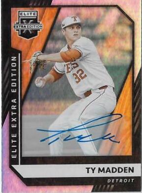 Ty Madden #32 2021 Panini Elite Extra Edition Baseball