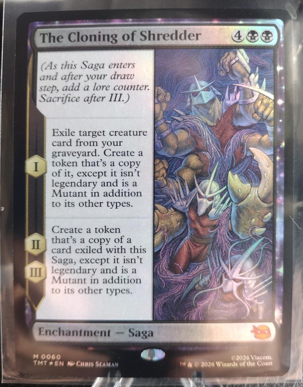 The Cloning of Shredder [Foil] #60 Prices | Magic Teenage Mutant Ninja  Turtles | Magic Cards