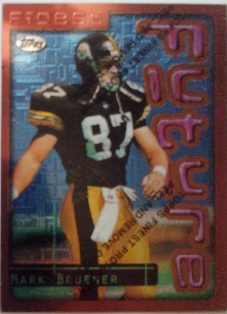 Mark Bruener #177 Football Cards 1996 Topps Finest Futures