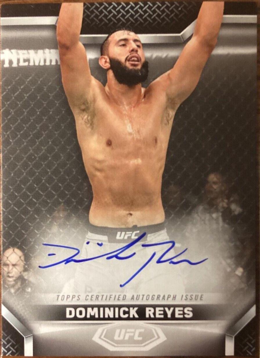 Dominick Reyes #KA-DR Ufc Cards 2020 Topps UFC Knockout Autographs