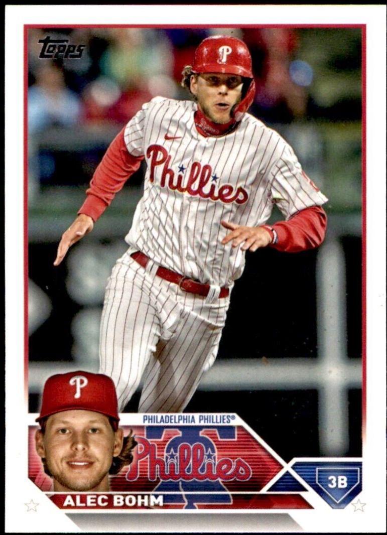 Alec Bohm #128 Baseball Cards 2023 Topps