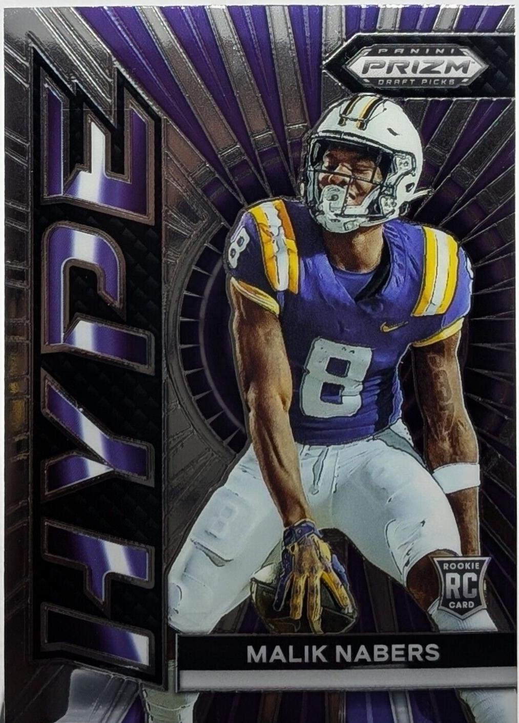 Malik Nabers #HP-MN 2024 Panini Prizm Draft Picks Hype Football