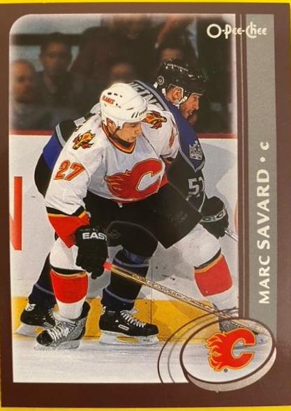 Marc Savard #72 Hockey Cards 2002 Topps