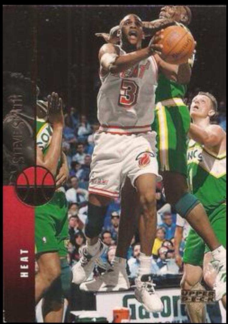 Steve Smith #37 Basketball Cards 1994 Upper Deck