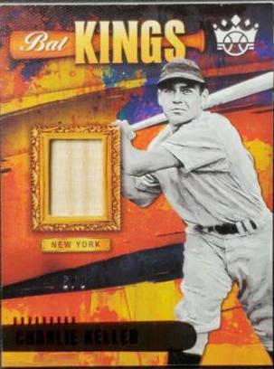 Charlie Keller #BK-CK Baseball Cards 2022 Panini Diamond Kings Bat
