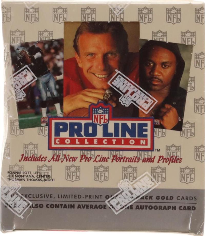 Complete Set Football Cards 1992 Pro Line Profiles