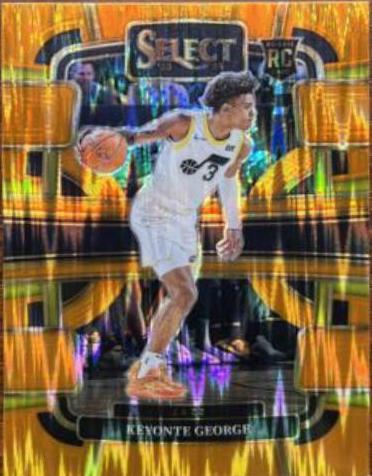 2023 Keyonte George [Flash Orange Prizm] #75