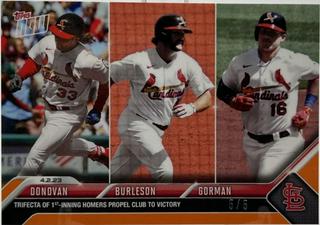 Brendan Donovan, Alec Burleson, Nolan Gorman