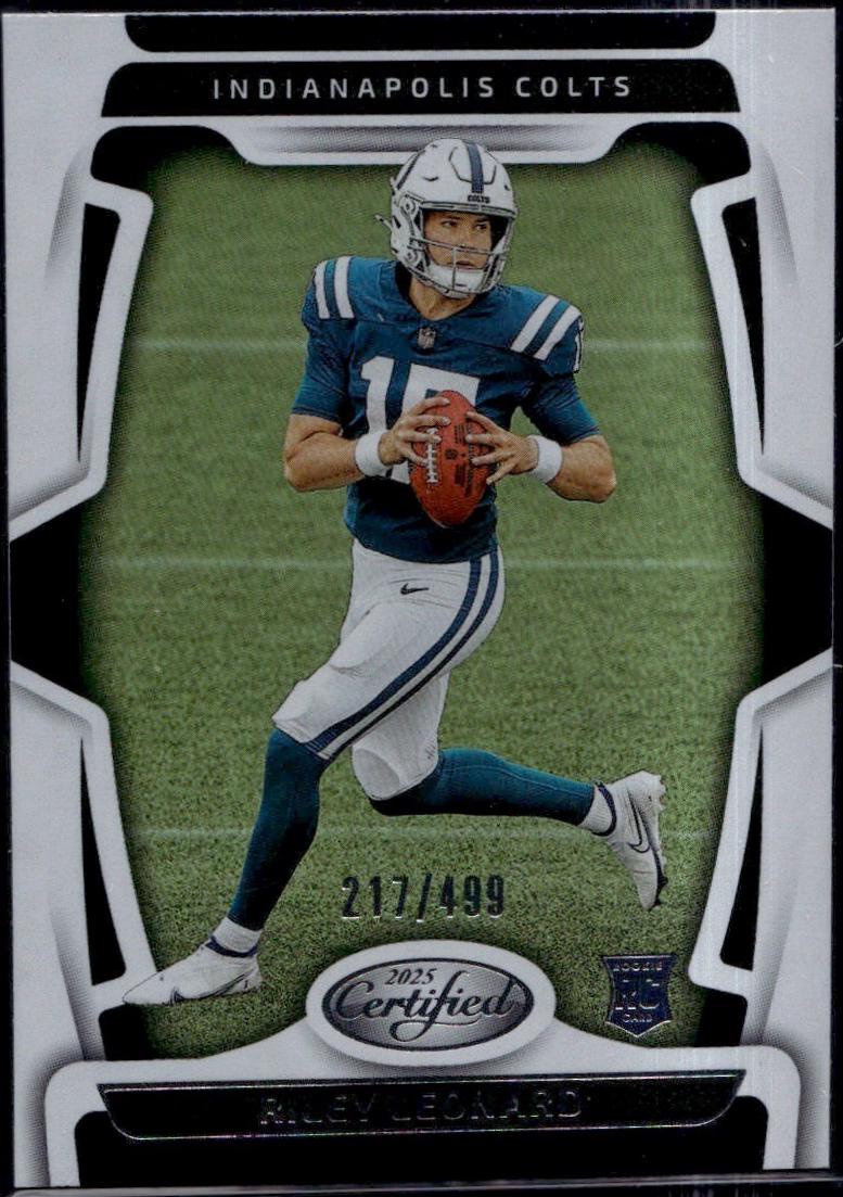 Riley Leonard #137 2025 Panini Certified Football