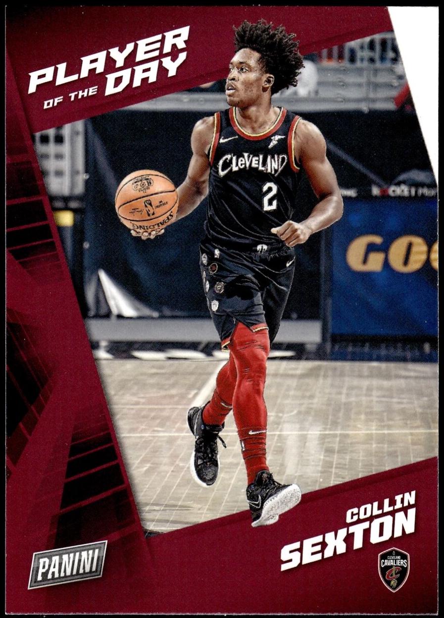 Collin Sexton #11 2021 Panini NBA Player Of The Day