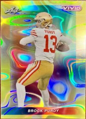 Brock Purdy #17 2024 Leaf Vivid Football