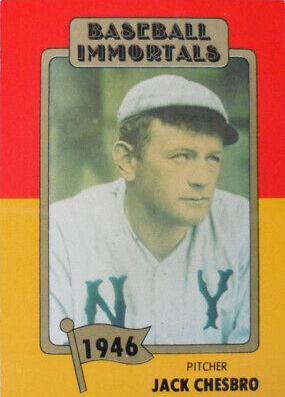 Jack Chesbro #41 Baseball Cards 1980 Baseball Immortals