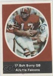 Bob Berry Football Cards 1972 Sunoco Stamps