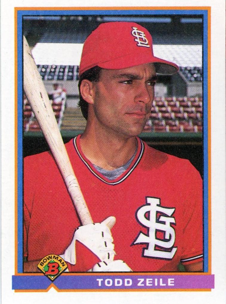 Todd Zeile #404 Baseball Cards 1991 Bowman