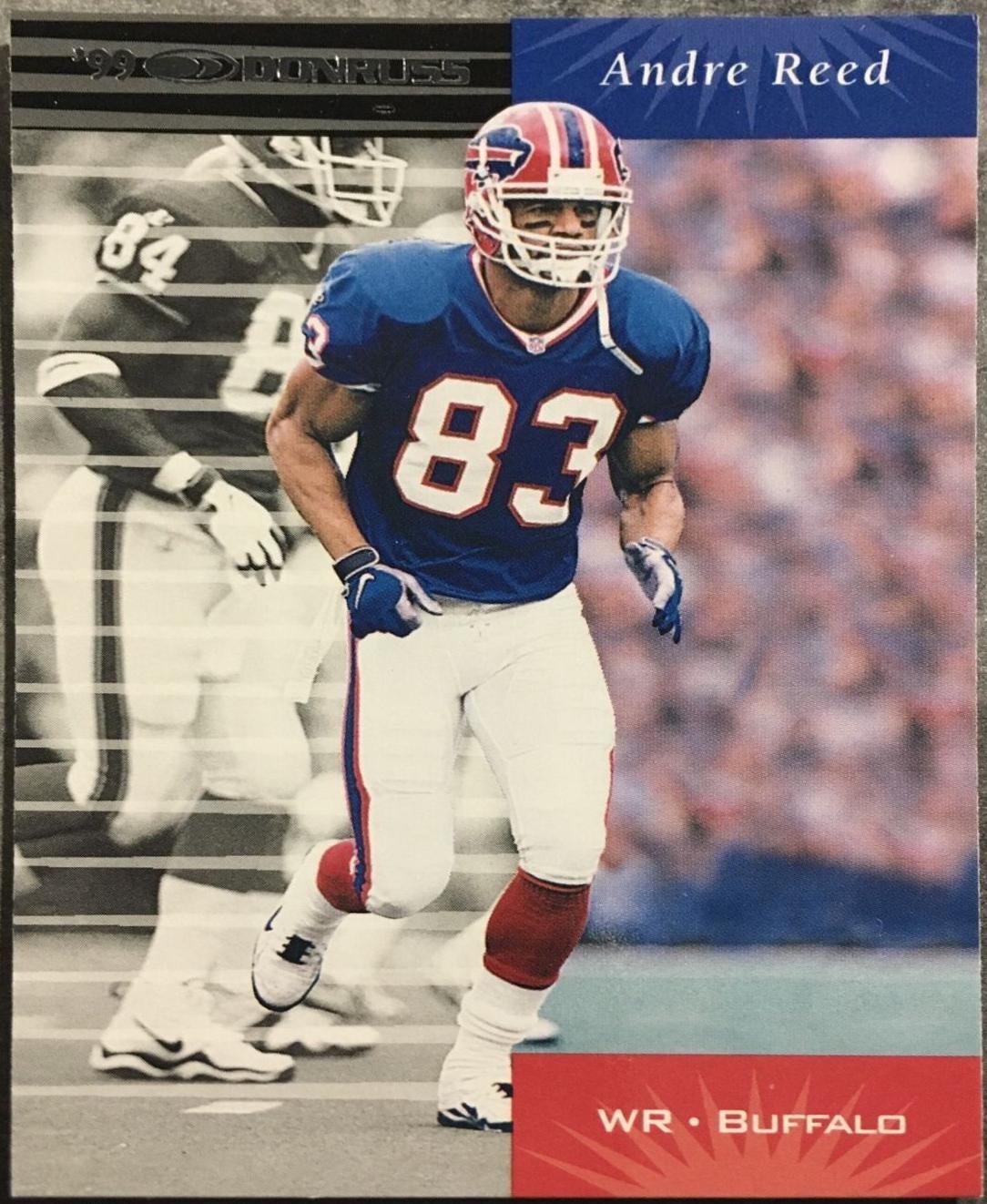 Andre Reed #17 Football Cards 1999 Panini Donruss