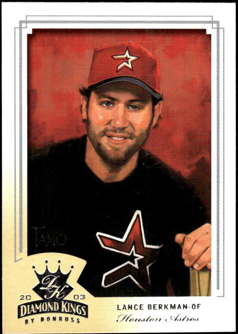 Lance Berkman #104 2003 Donruss Diamond Kings Baseball