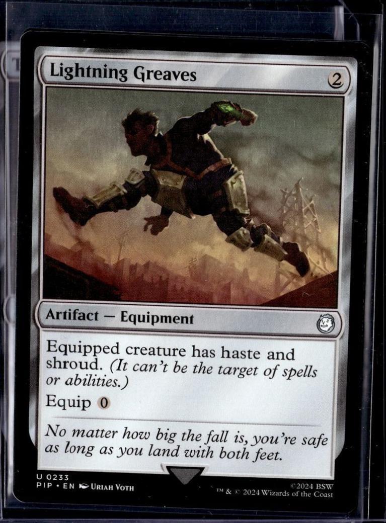 Lightning Greaves #233 Magic Fallout