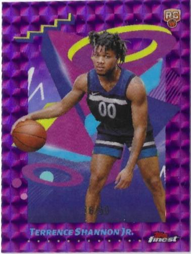 Terrence Shannon Jr. [Purple Geometric Refractor] #258