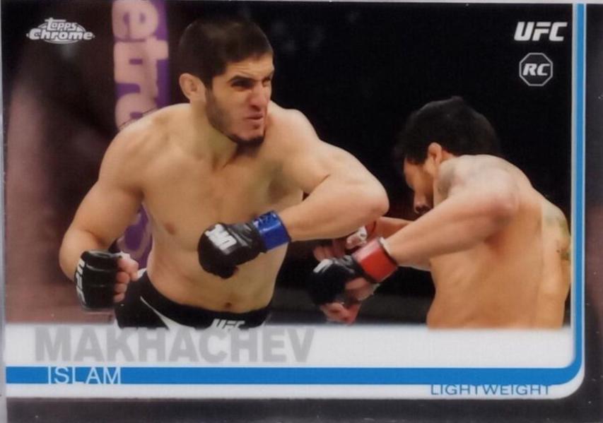 Islam Makhachev #92 Ufc Cards 2019 Topps UFC Chrome