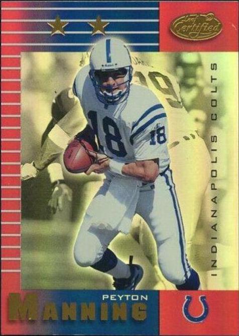 Peyton Manning [Mirror Red] #122 Prices | 1999 Leaf Certified 
