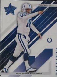 Peyton Manning #41 Football Cards 2004 Leaf Rookies & Stars
