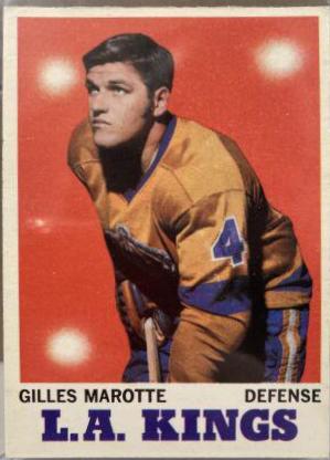 Gilles Marotte #34 Hockey Cards 1970 O-Pee-Chee