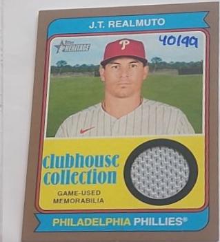 J. T. Realmuto [Gold] #CCR-JRO