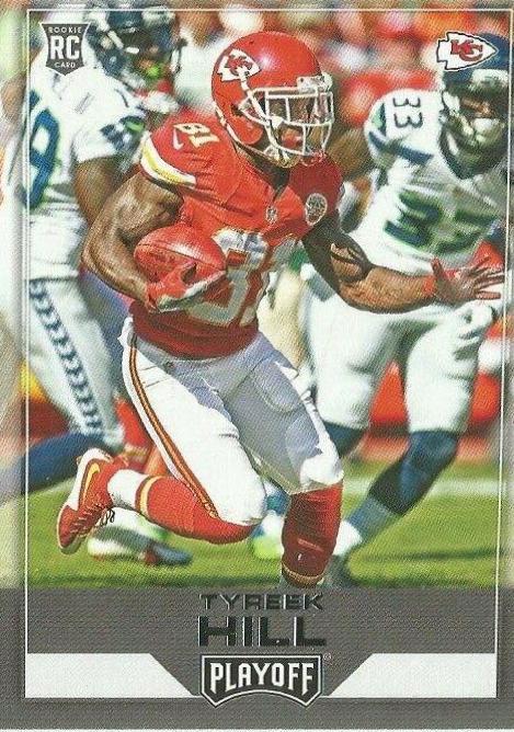 Tyreek Hill #283 Football Cards 2016 Panini Playoff
