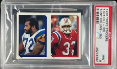 Kent Hill, Tony Collins Football Cards 1986 Topps Stickers Prices